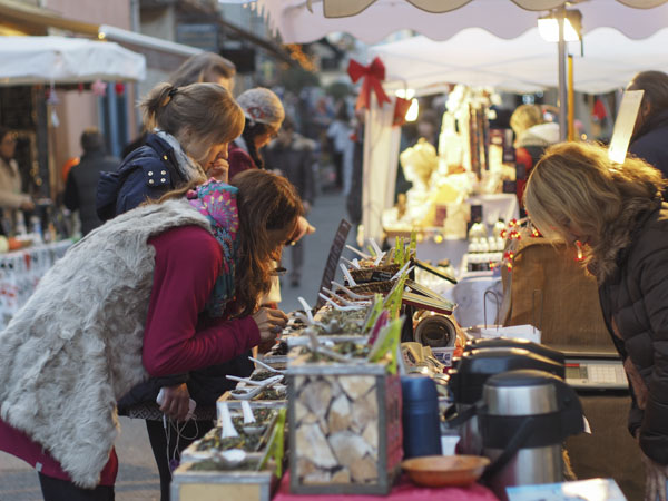 marché de Noël à Biot