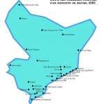 Carte des communes pourvues d'un dispositif de recueil