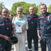 récompenses médailles pompiers Biot nuit du 14 juillet 2016