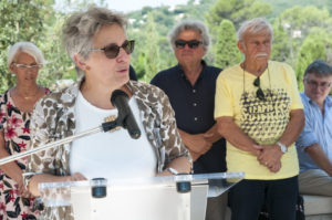 Inauguration de l’extension du cimetière de la Rine