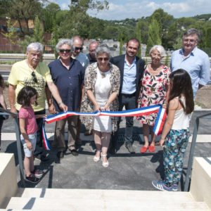 Inauguration de l’extension du cimetière de la Rine