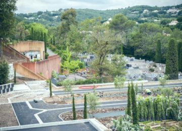 Inauguration de l’extension du cimetière de la Rine