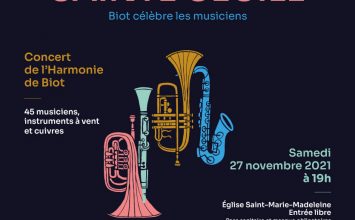 Fête de la Sainte Cécile : Biot célèbre les musiciens, samedi 27 novembre à 19h à l’Église Sainte-Marie-Madeleine