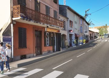 TRAVAUX DE CRÉATION D’UN TROTTOIR ROUTE DE VALBONNE – DÉMARRAGE LE 12 SEPTEMBRE 2022