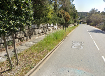 Création d’une piste cyclable aux abords du collège de l’Eganaude