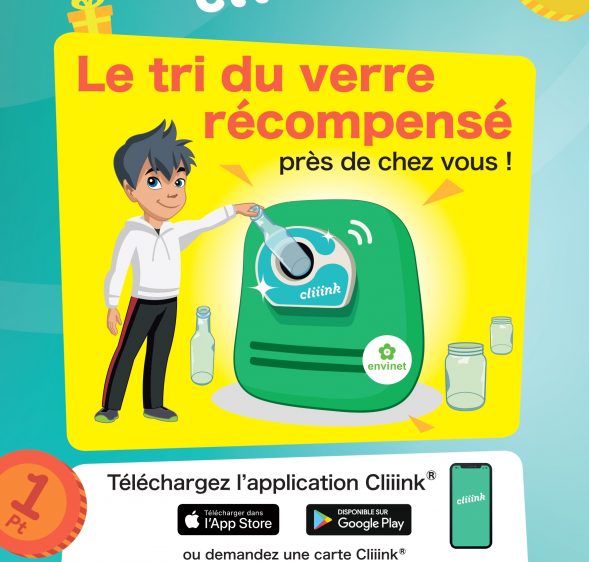 Cliiink, le recyclage gagnant gagnant débarque à Biot !