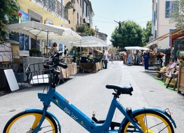 Les vélos Bik’Air débarquent à Biot !