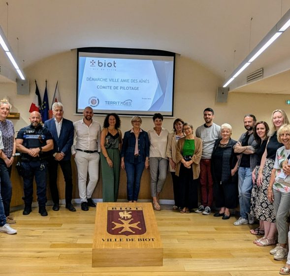 Biot rejoint le réseau “Villes Amies des Aînés”