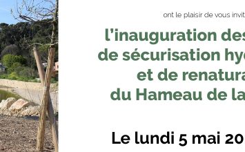 Inauguration des travaux du Hameau de la Brague