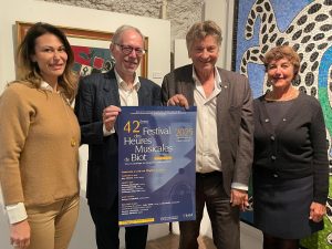 Divina Gismondi, Olivier Augé-Laribé, Jean-Pierre Dermit, Martine Aufeuvre - 42e Festival des Heures Musicales de Biot