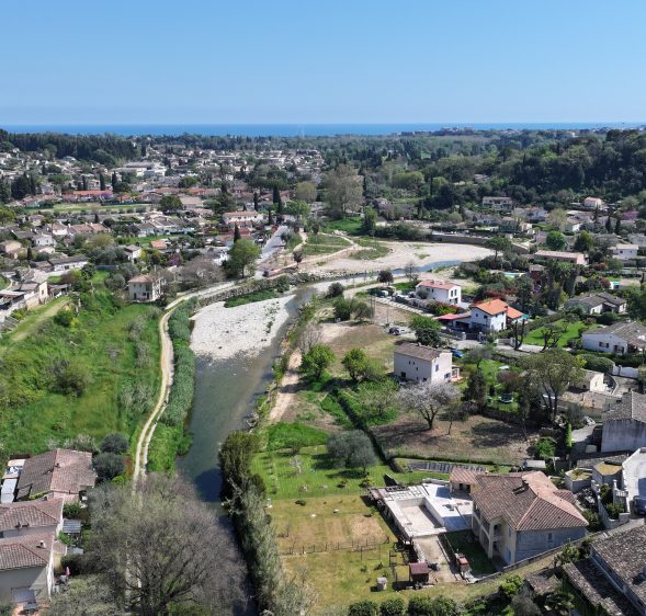 Inauguration des travaux du Hameau de la Brague